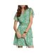 Robe Verte à Motifs Femme Robe Morgan Richie - 36