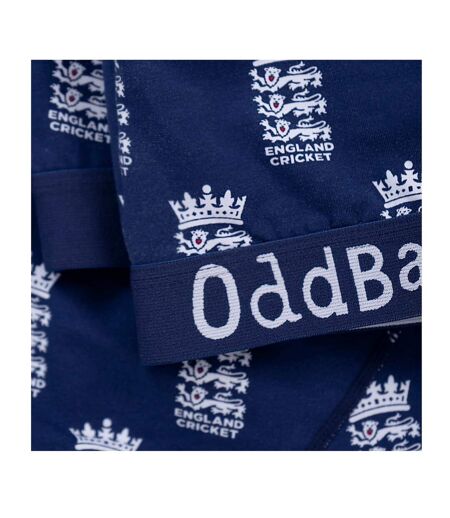 OddBalls Womens/Ladies England Cricket Bralette (Blue/White) - UTOB162