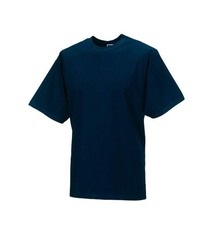 T-shirt manches courtes homme bleu marine Russell Russell