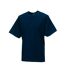 T-shirt manches courtes homme bleu marine Russell