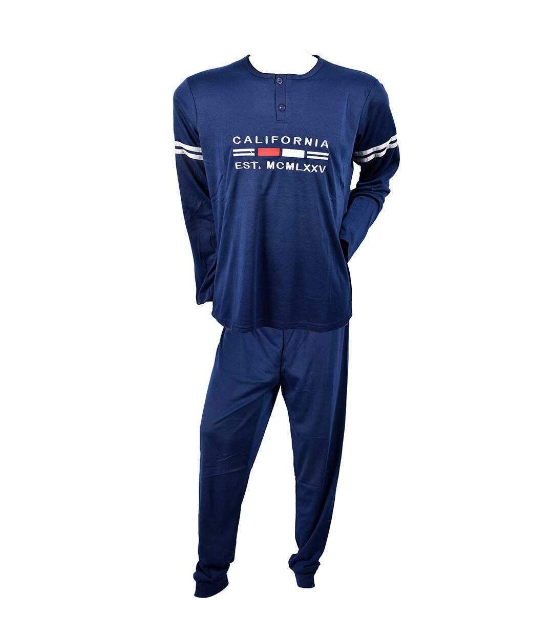 Pyjama Homme Long SWEET SECRET Z2849 CALIFORNIA MARINE-1