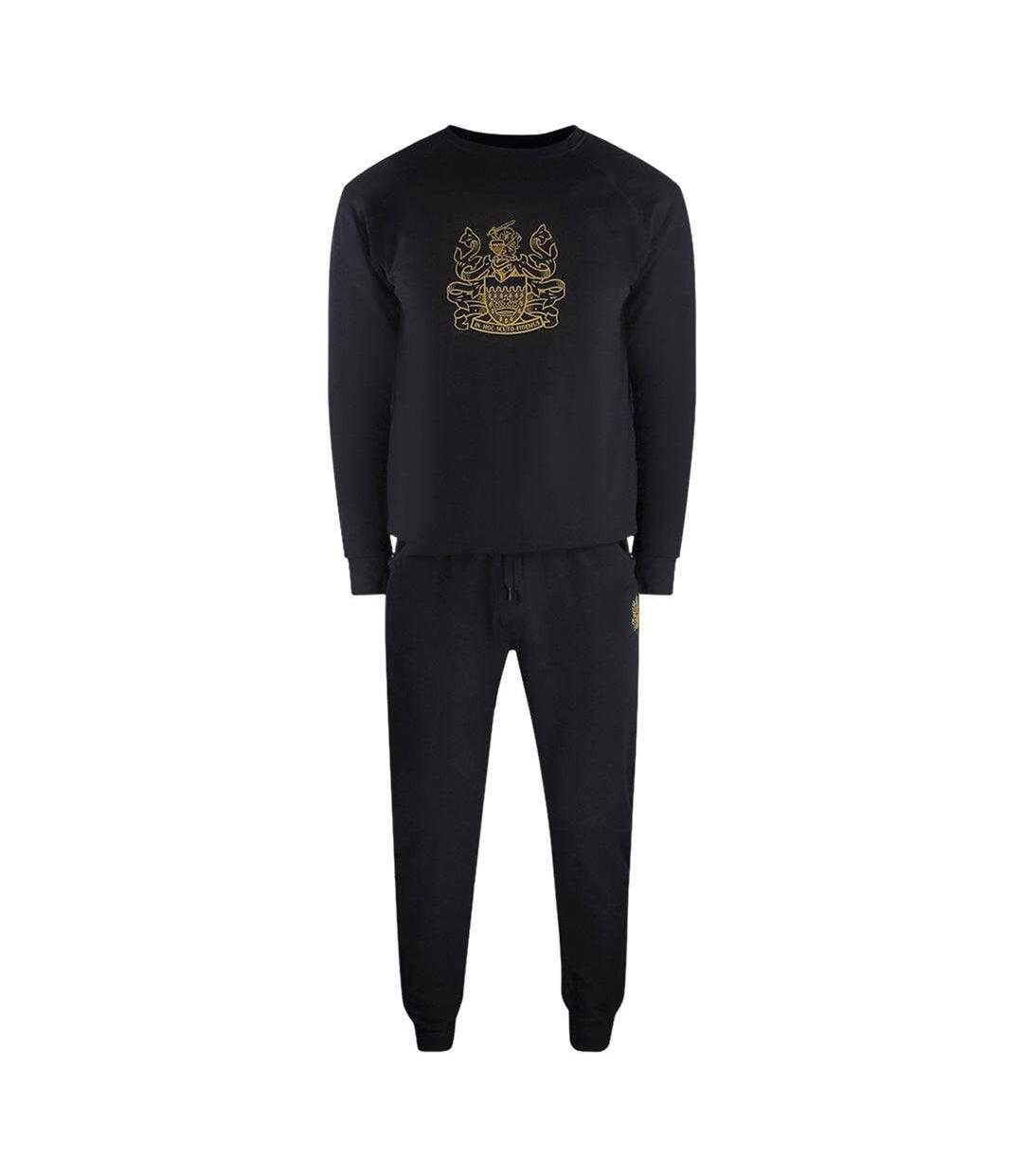 Ensemble Ensemble De Survêtement Iconic Homme Noir Aquascutum-1