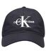 Casquette De Baseball Motif/style Logo Brodé Jeans Noir Calvin Klein-1