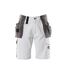 Short De Travail Hardwear Zafra Homme Blanc Mascot-1