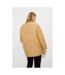 Dorothy Perkins Womens/Ladies Contrast Collarless Padded Jacket (Camel) - UTDP606