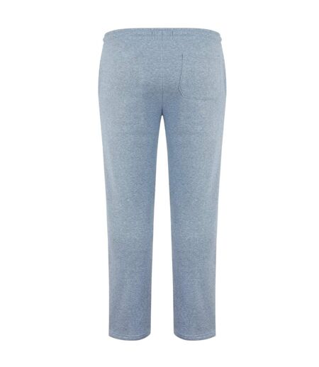 Mens Fleece Joggers Heather Grey Firetrap