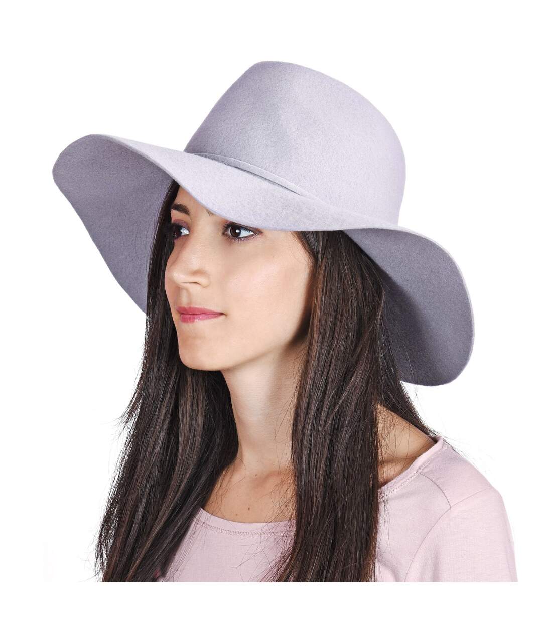 Chapeau capeline laine MILIE-2