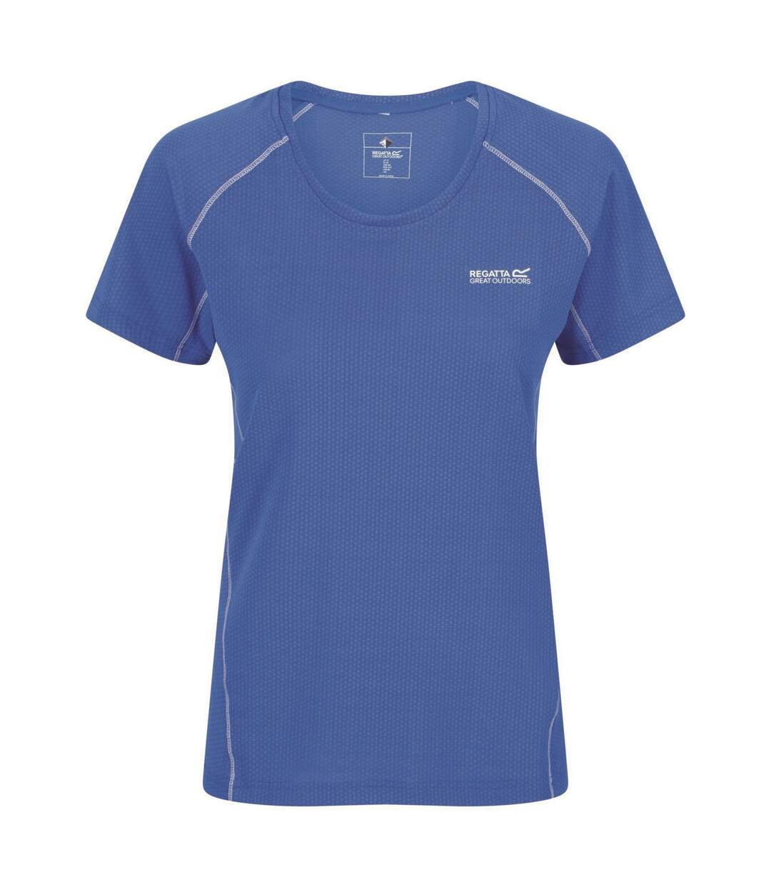 Womens/ladies devote ii t-shirt sonic blue Regatta