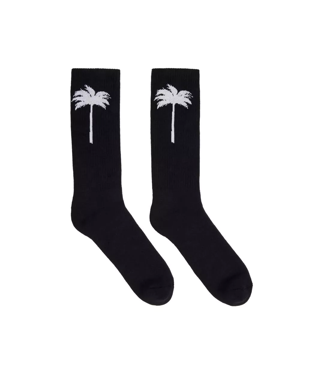 Pack Of 3  Unisex Adult Socks  Black White Grey Palm Angels-3