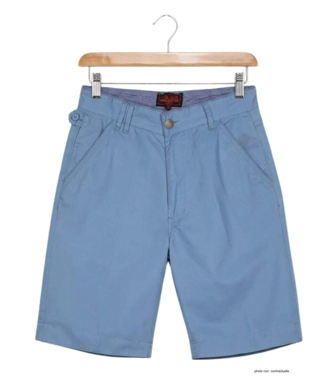 Bermuda WINCHESTER INDUS1 bleu en coton : le confort stylé et modulable pour l'été-2
