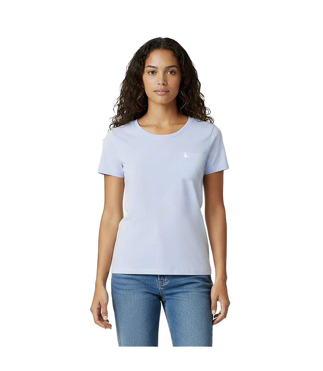 T-shirt Fullford Femme Bleu Jack Wills-4