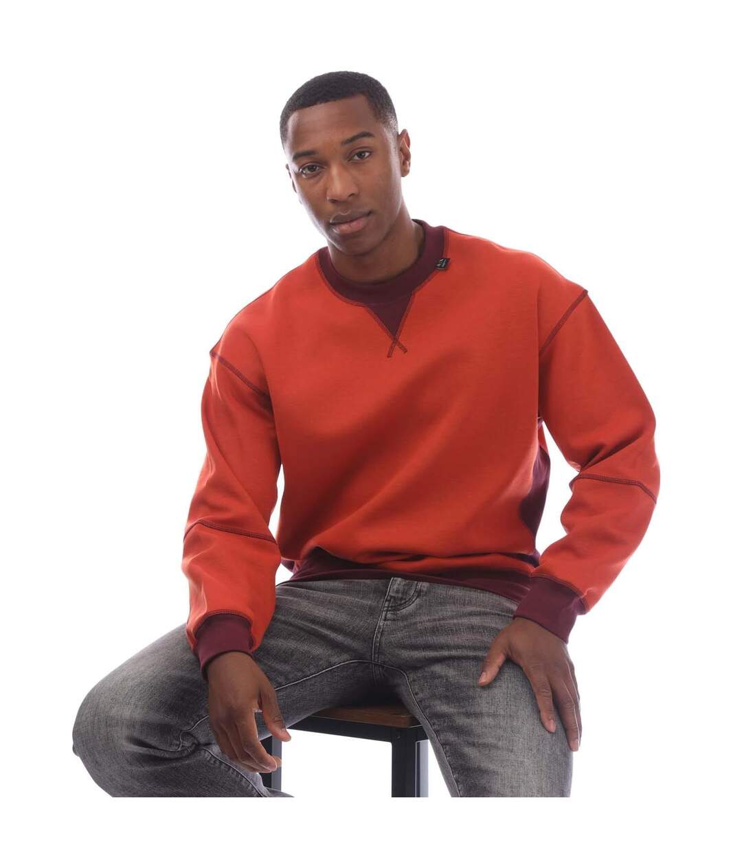Sweat Homme Orange Armani Exchange-1