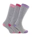 Sock Snob - 3 paires de chaussettes femme extra longues en laine douce et chaude-3