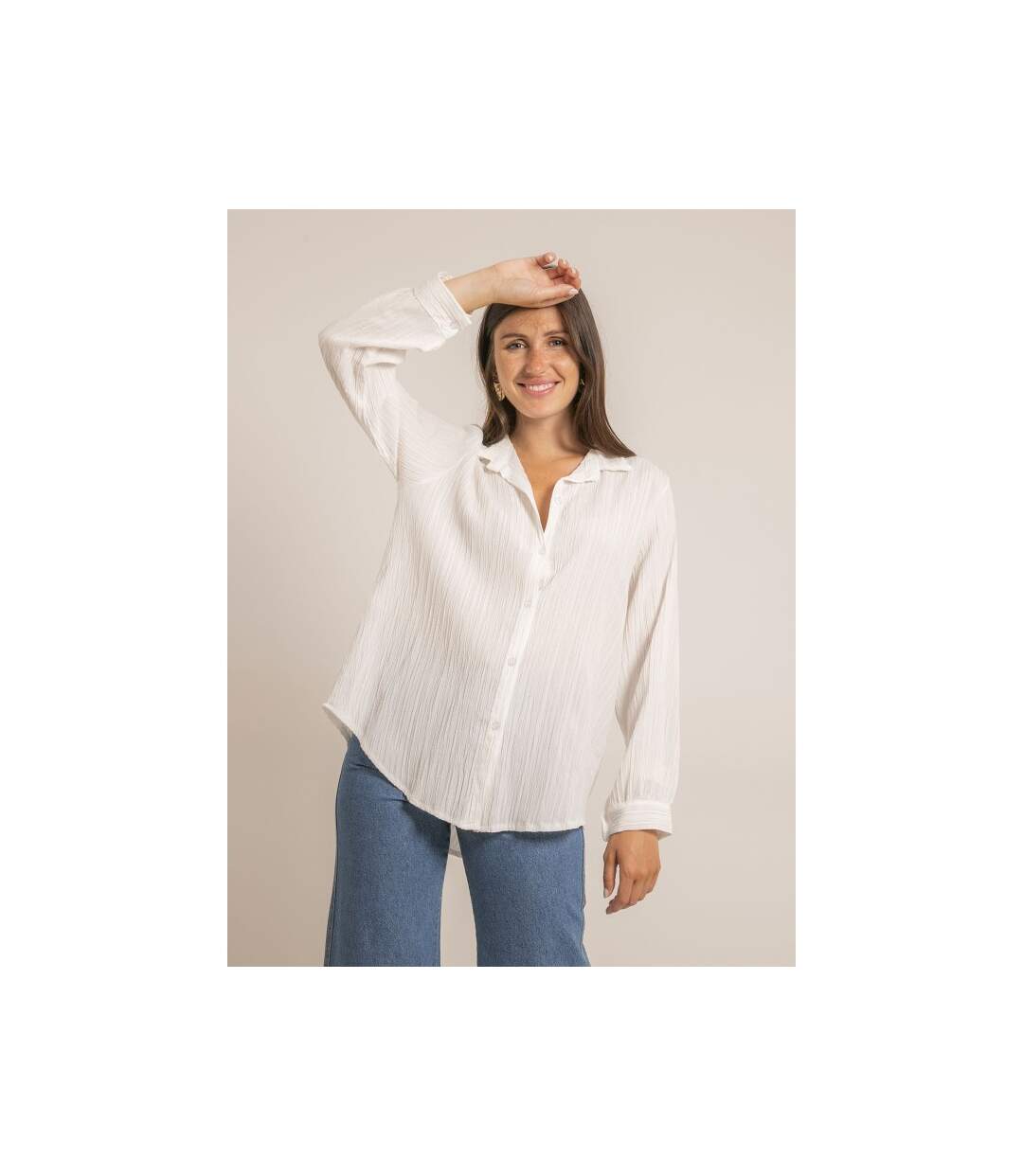 Chemise texturée OBADE - Dona X Lisa-1