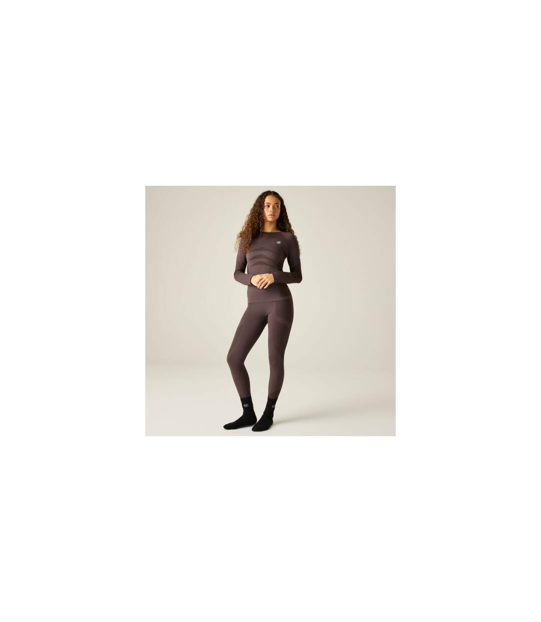 Ensemble Thermique Exchange Femme Lilas Foncé Dare 2B-1