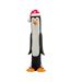 Penguin latex christmas dog toy one size black/white House Of Paws-1