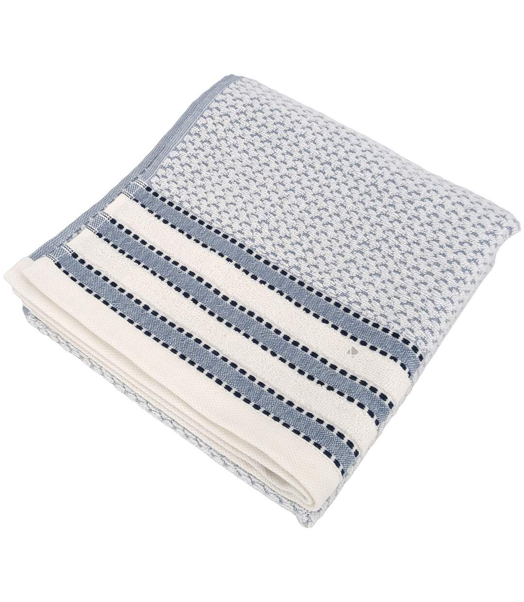 Serviette de toilette coton  SANTORINI Liteau-1