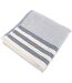 Serviette de toilette coton  SANTORINI Liteau-1