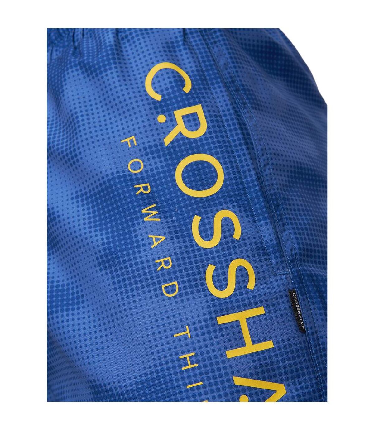 Crosshatch Mens Chemmy Swim Shorts (Blue)