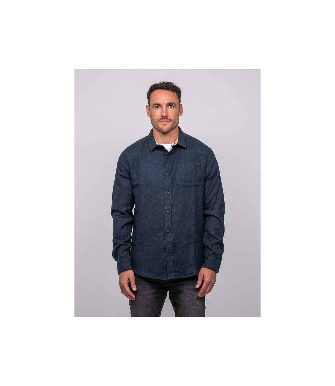 Chemise manches longues coton TIWATCH-1