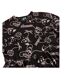 Womens/ladies Pirate Smock Dress Black The Goonies-4