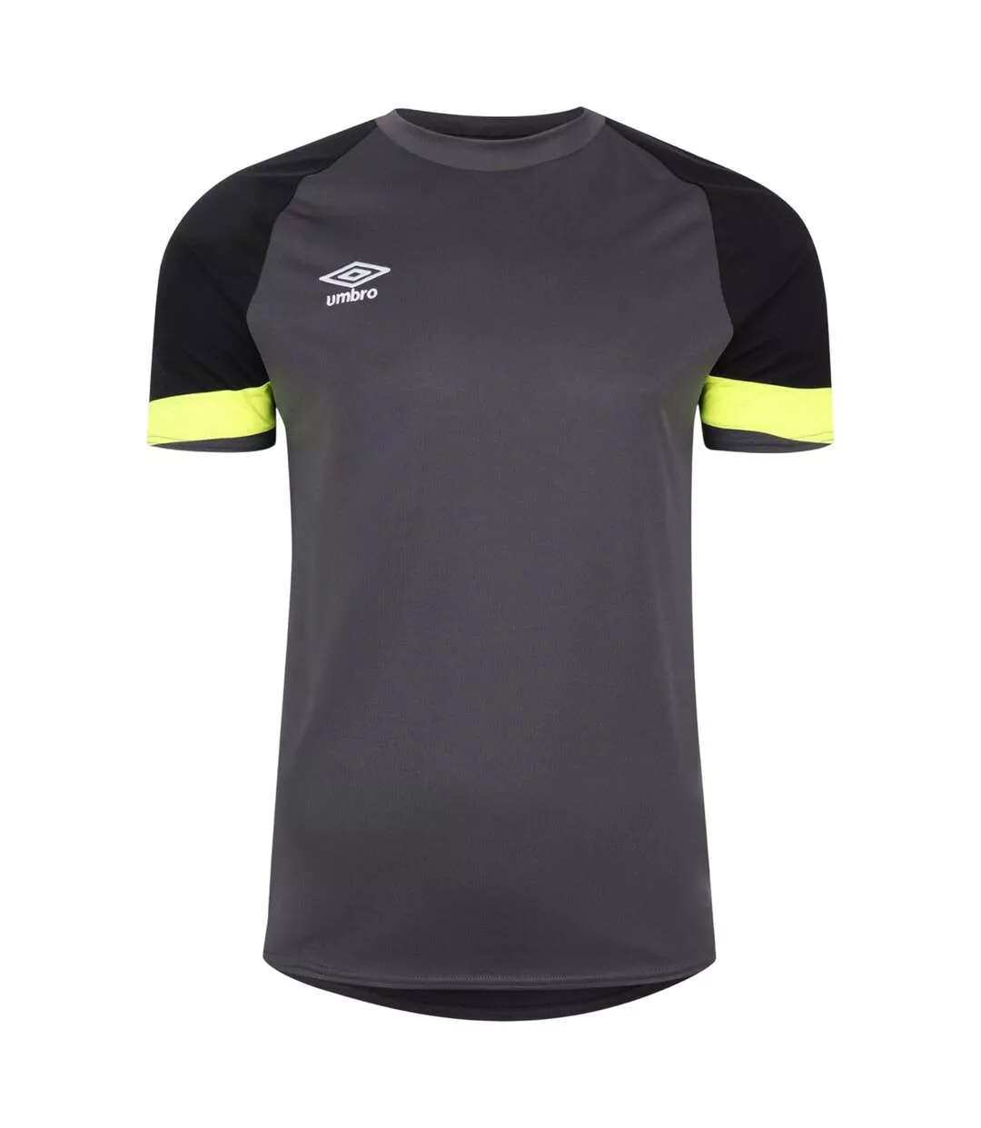 Maillot De Gardien De But Manches Courtes Homme Noir Jaune Umbro-1