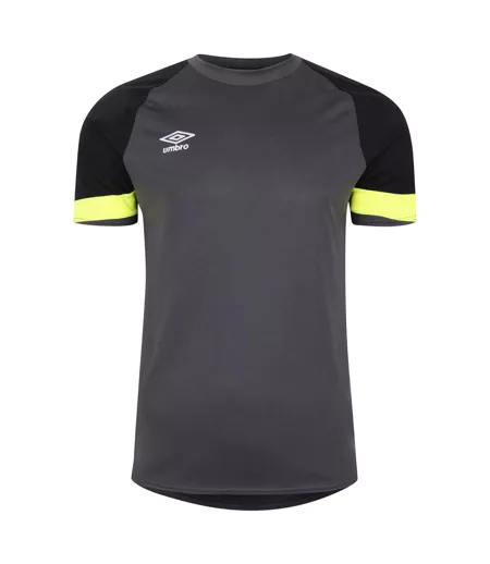 Maillot De Gardien De But Manches Courtes Homme Noir Jaune Umbro