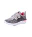 Baskets sumari enfant gris / noir / fuchsia Dek-1