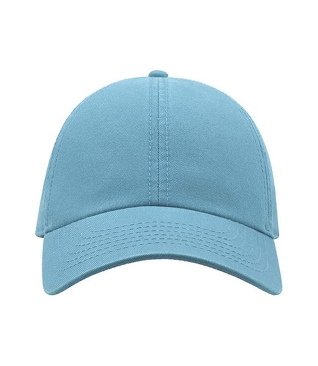 Casquette 6 Panneaux Action Mixte Bleu Clair Atlantis-4
