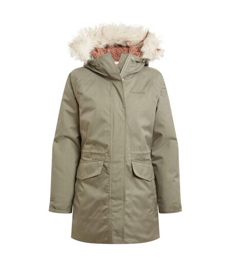 Veste imperméable sofia femme kaki clair chiné Craghoppers