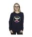 Disney Sweat-shirt Lightyear Star Command Circle Womens/Ladies (Bleu marine) - UTBI25060-2
