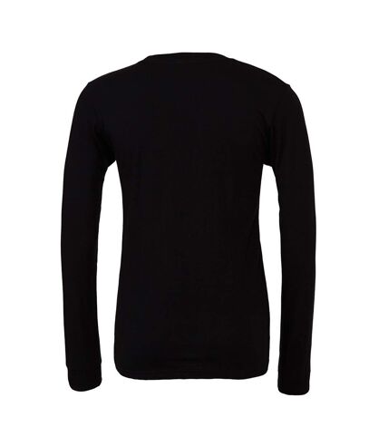 Bella + Canvas Adults Unisex Jersey Long Sleeve T-Shirt (Black) - UTPC3875