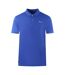Polo Motif Uni Adulte Bleu Roi Aquascutum-1