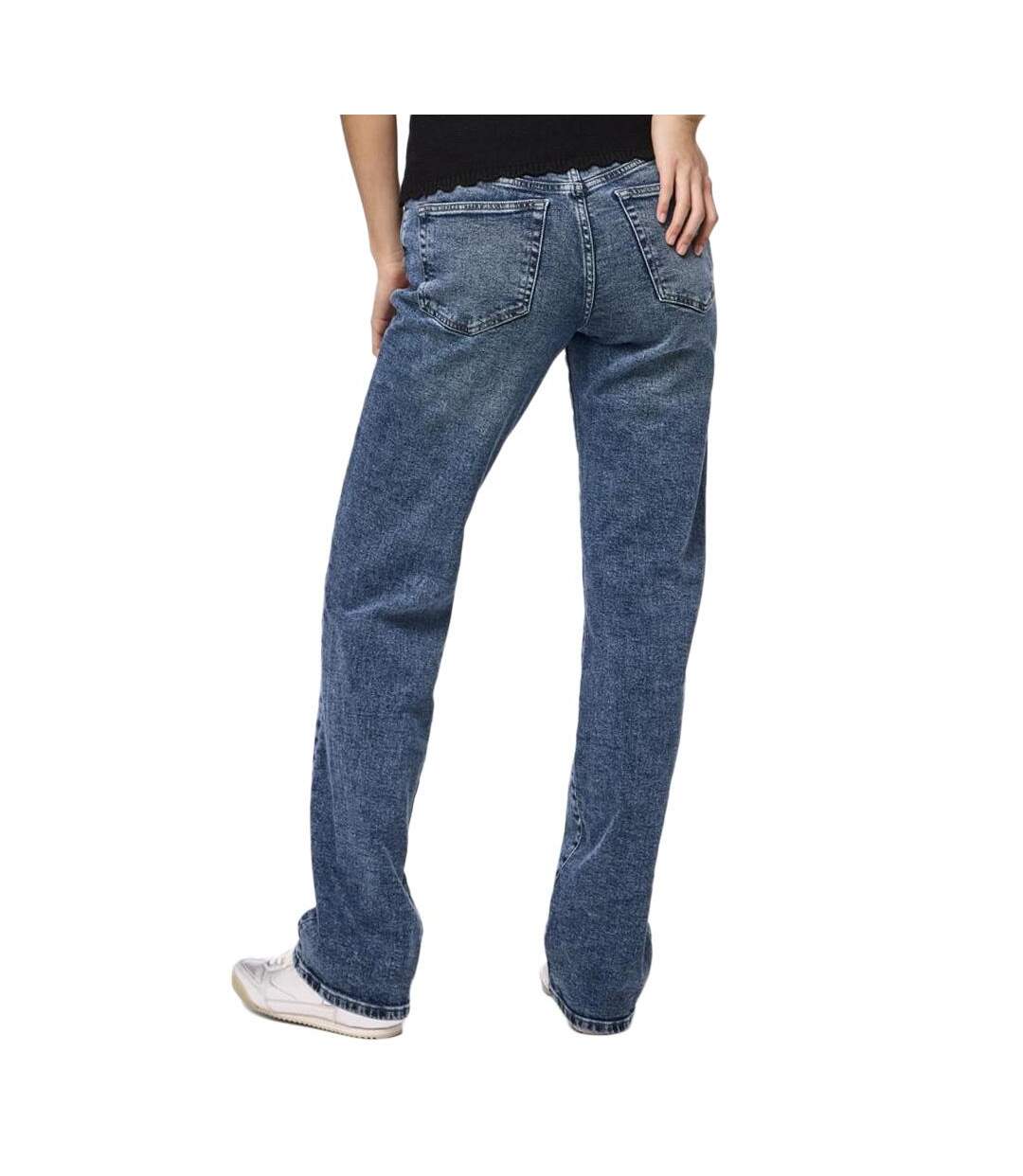 Jean slim bleu femme pieces kelly-2