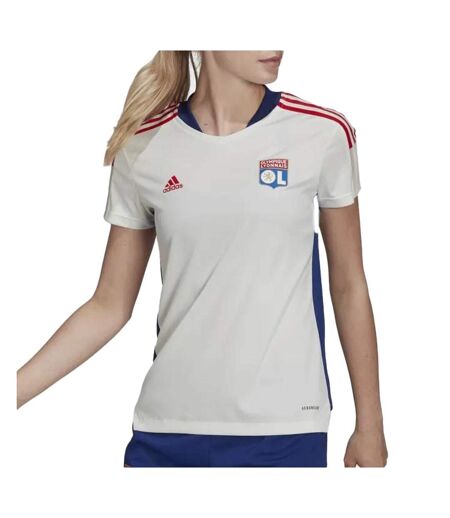 Olympique Lyonnais Maillot Blanc Femme Adidas GU9578 - XS