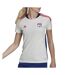 Olympique Lyonnais Maillot Blanc Femme Adidas GU9578 - XS