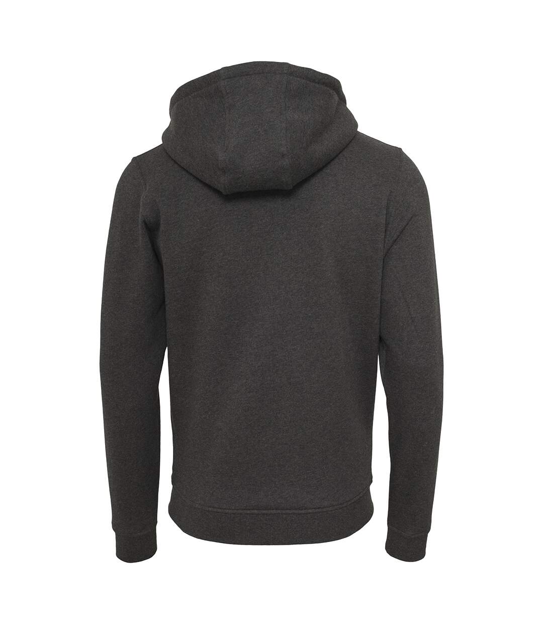 Build Your Brand - Sweat à capuche zippé - Hommes (Gris foncé) - UTRW5680