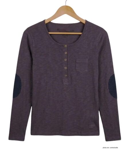 Tee-shirt MAYFLOWER CLOE3G manches longues : le confort urbain en gris ardoise