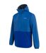 Mens Colour Block Waterproof Half Zip Padded Jacket Blue Royal Blue Karrimor-3