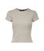 T-shirt beige femme vero moda chloe - m-1