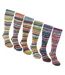 Sock Snob - 6 paires de chaussettes hautes pour femmes à motifs nordiques-5