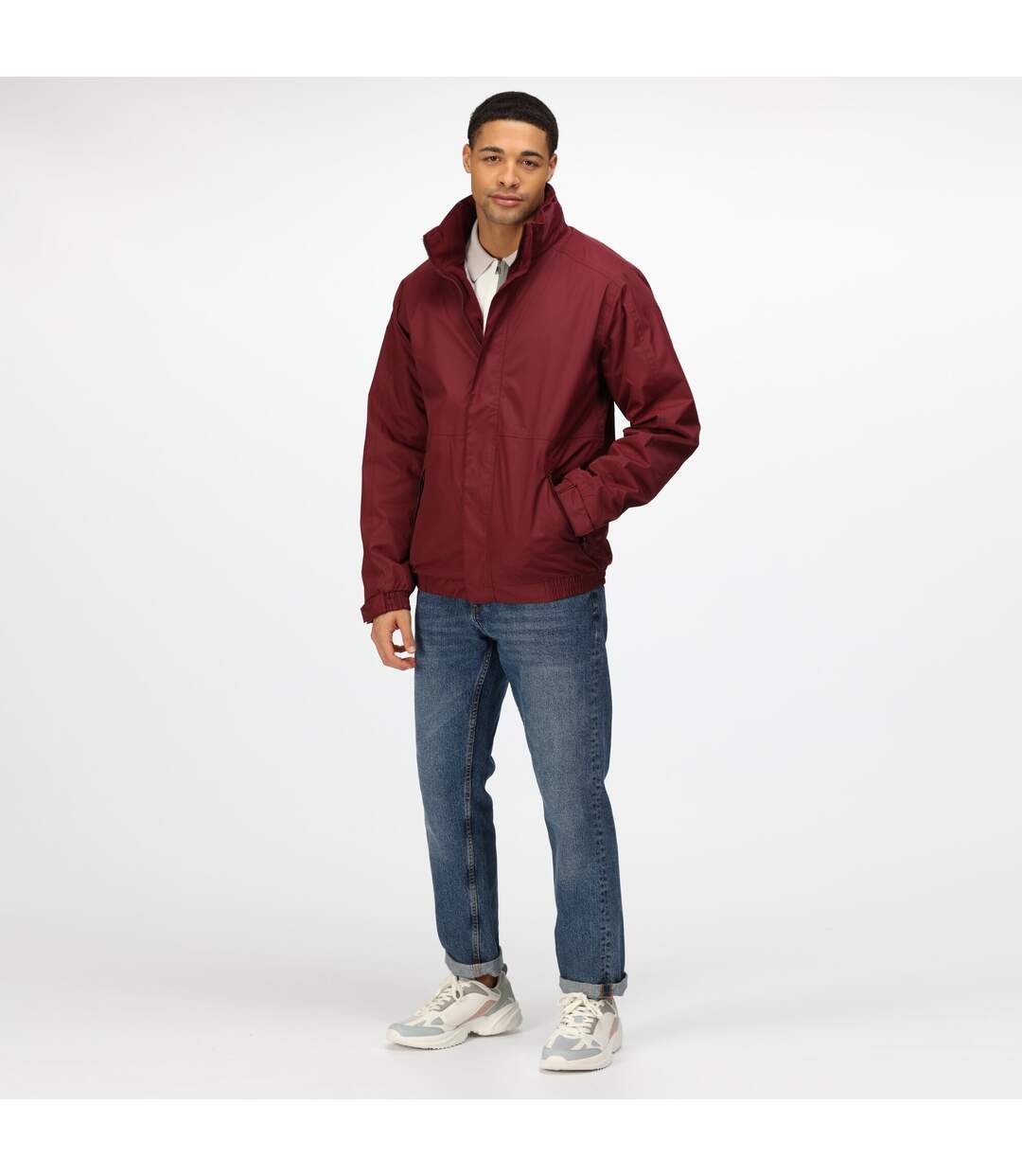 Regatta Mens Dover Waterproof Windproof Jacket (Burgundy/ Burgundy) - UTRW1185