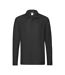 Polo Premium Homme Noir Fruit Of The Loom-1
