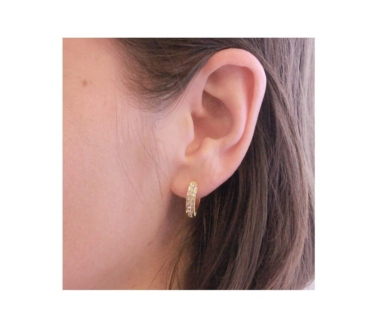 Boucles d'oreilles Perry - Cristal d'Autriche-2