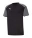 Mens Teampacer Colour Block T-shirt Black Pearl White Puma-1