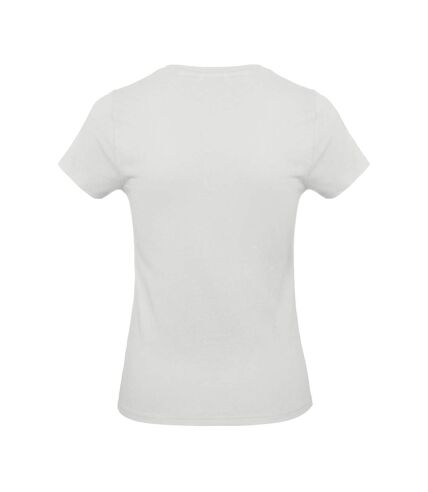 Kariban Womens/Ladies Feminine Fit Short Sleeve V Neck T-Shirt (White)