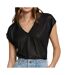 T-shirt noir femme morgan fantaisie 241 daga-1