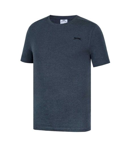 T-shirt Motif/style Logo 3d Homme Charbon Chiné Chiné Slazenger