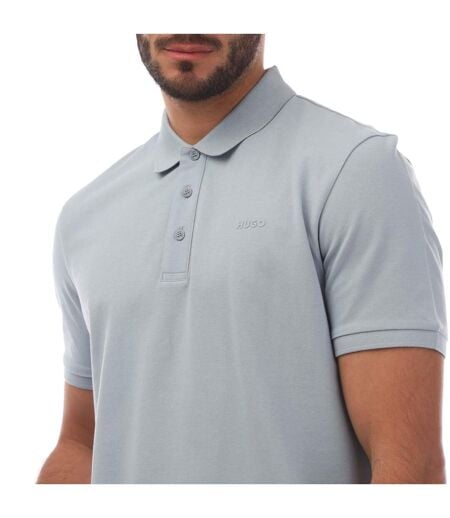 Mens Donos222 Polo Shirt Blue Hugo
