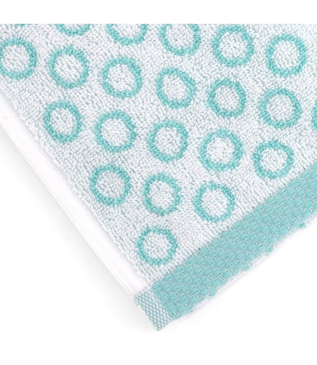 Lot de 2 serviettes invité GRAPHIC CIRCLE-3